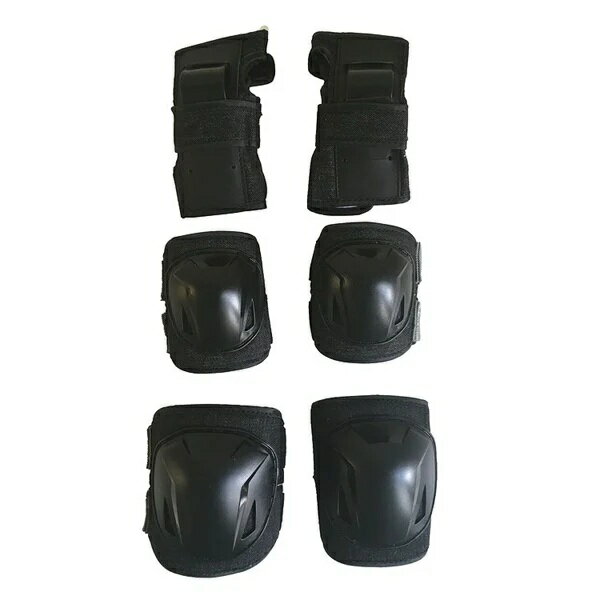 ジュニア プロテクター 3点セット ブラック