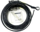 バレーボール 上部ロープ ネット付属品 6人制 スーパーアラミドロープ 片端未輪加工 6mm 15.2m T1190 日本製