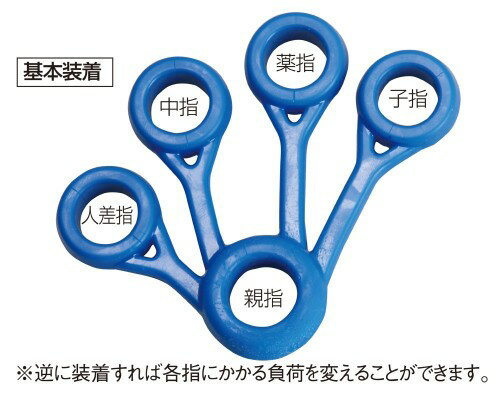 フィンガーエキスパンダーソフトイエローTCF200S指力リハビリ