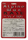 スキー スノーボード スキーワックス アルペン ホワイト ベース用 固形 TEMPO #0744 -5℃〜10℃対応 メンテナンス 冬 ワックス 手入れ