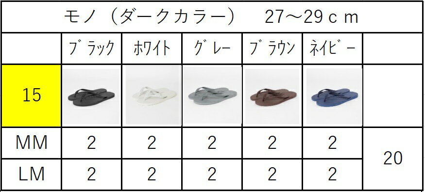 BEACH WALK ビーチサンダル【まとめ買い 20足　アソート】27〜29cm 天然ゴム製 海 川 レジャー 水陸 ビーサン 草履