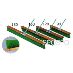 コートブラシN ナイロン 90cm幅 D3125 組立式 Vカット グランド整備