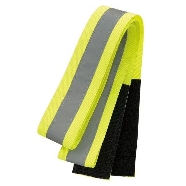たすき 安全たすき 蛍光イエロー 夜間 反射 安全 7805
