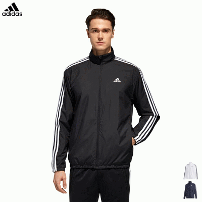 ウィンドブレーカー ジャケット adidas アディダス トレーニングウェア M MH 3ST WD ジャケット 裏起毛 防風 保温 男性用 メンズ IXG12