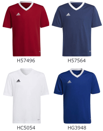 adidas アディダス サッカー フットボール 半袖シャツ Tシャツ トレーニングウェア ENTRADA 22 ジャージー 子供用 ジュニア MBE20【1枚までメール便OK】 2