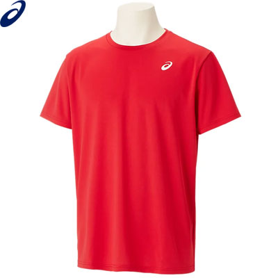 asics アシックス 半袖Tシャツ Tシャツ トレーニングウェア ドライ ワンポイント 半袖シャツ メンズ レディース 男性用 女性用 ジュニア 子供用 2031E017【1枚までメール便OK】