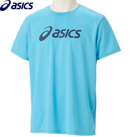 asics アシックス Tシャツ 半袖Tシャツ トレーニングウェア ドライ ロゴ 半袖シャツ メンズ レディース 男性用 女性用 2031E020【1枚までメール便OK】