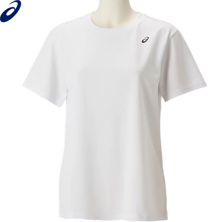 乐天商城 - asics アシックス Tシャツ 半袖Tシャツ トレーニングウェア ドライ ワンポイント 半袖シャツ 女性用 レディース 2032C786【1枚までメール便OK】
