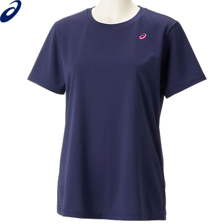 Rakuten - asics アシックス Tシャツ 半袖Tシャツ トレーニングウェア ドライ ワンポイント 半袖シャツ 女性用 レディース 2032C786【1枚までメール便OK】