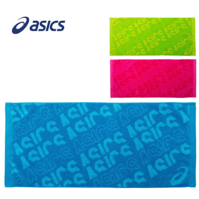 アシックス asicsスポーツタオル ジャカード フェイスタオル 3033A194