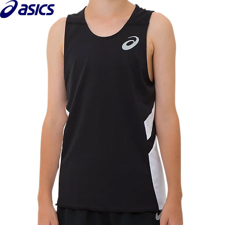アシックス 陸上ウェア ランニングシャツ ジュニア キッズ 子供用 2094A001 asics 【1枚までメール便OK】