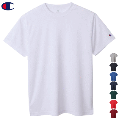 Champion チャンピオン 半袖シャツ Tシャツ 半袖Tシャツ スポーツウェア メンズ 男性用 レディース 女性用 C3-XS395【1枚までメール便OK】