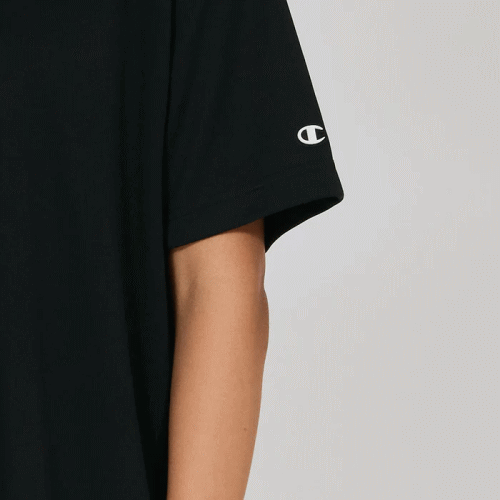 ソフトテニス館の即日発送 チャンピオン Champion バレーボール ウェア 練習着 半袖シャツ プラクティスTシャツ ユニセックス 男女兼用 C3EV325【1枚までメール便OK!!】【2026FW】｜アングル2