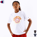 Champion チャンピオン バスケットボール ウェア Tシャツ 半袖シャツ 練習着 ミニ ショートスリーブTシャツ ミニバス キッズ ジュニア 子供用 CK...