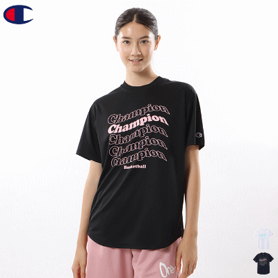 Champion チャンピオン バスケットウェア 半袖シャツ Tシャツ 練習着 女性用 レディース CWZB357【1枚までメール便OK】