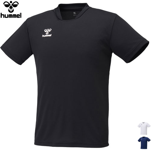 Rakuten - ヒュンメル hummel 半袖シャツ Tシャツ サッカー フットボール フットサル ワンポイント HAP4219【1枚までメール便OK】