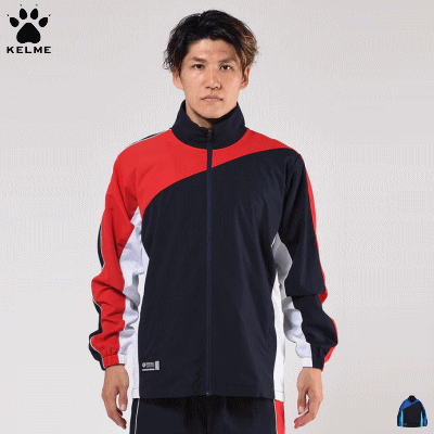 KELME ケルメ バスケットボール ウエア パネルウーブン ウォームジャケット トレーニングウェア メンズ レディース 男性用 女性用 KB21S911