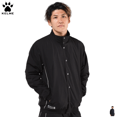 KELME ケルメ バスケットボール ウエア ウーブン裏キルト ウォームジャケット トレーニングウェア メンズ 男性用 レディース 女性用 KB21S913 KELME ケルメ バスケットボール ウエア ウーブン裏キルト ウォームジャケット トレーニングウェア メンズ 男性用 レディース 女性用 KB21S913