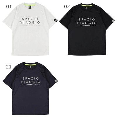 SPAZIOスパッツィオハンドボール半袖シャツTシャツ練習着プラクティスシャツVIAGGIOハンドボールヘッドフォンプラシャツメンズレディース男性用女性用VG0048【1枚までメール便OK】