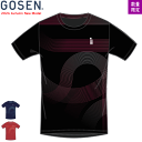 GOSEN ゴーセン 半袖Tシャツ 昇華Tシャツ 練習着 着替え ソフトテニスウェア バドミントンウェア JPT45 ユニセックス 男女兼用【1枚までメール便O...