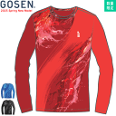 GOSEN ゴーセン 長袖Tシャツ 昇華ロングスリーブTシャツ 練習着 着替え ロンティ ソフトテニスウェア バドミントンウェア JPT54 ユニセックス 男女...