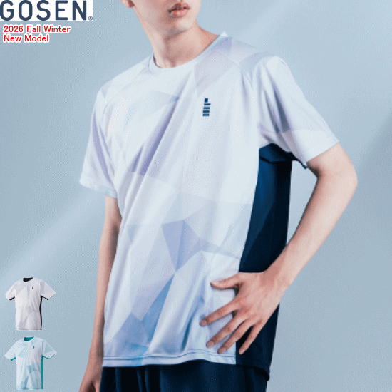 GOSEN ゴーセン ウェア ■サイズ SS.S.M.L.O.XO ■カラー (34)ライトグレー (46)エメラルドグリーン (73)ラベンダー ■素材 ポリエステル94％、ナイロン6％ ■原産国 中国製 ※吸汗速乾、消臭 ・生地の肌側に消臭繊維「DEONY」を使用。 特殊加工により、嫌なにおいの元になるアンモニアを分解して消臭します。 洗濯を繰り返しても消臭効果は失われません。 ※当店とメーカーの在庫を合わせた数を表示しておりますので 稀に欠品する場合もございます。 ※配送方法の注意事項 メール便・宅配便について メーカー希望小売価格はメーカーサイトに基づいて掲載しています