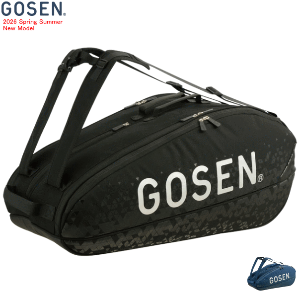 GOSEN ゴーセン ラケットバッグ ラケットバッグPRO キャリー テニス4本用 ソフトテニス バドミントン 遠征バッグ BA26PR【ヤ】