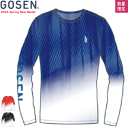 GOSEN ゴーセン ロングスリーブTシャツ 昇華長袖シャツ ロンティ 練習着 着替え ソフトテニスウェア バドミントンウェア JPT43 ユニセックス 男女兼用【1枚までメール便OK】あす楽