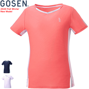 GOSEN ゴーセン ソフトテニス ウェア ゲームシャツ ユニホーム 半袖シャツ［T2061］[レディース：女性用]バドミントン【1枚までメール便OK】