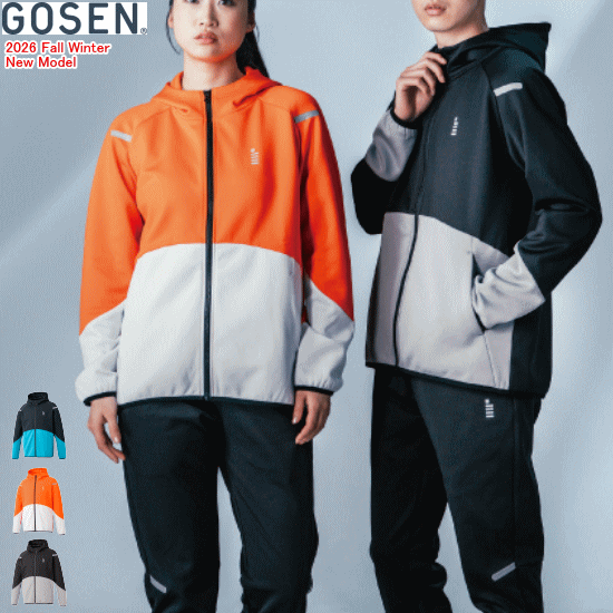 GOSEN ゴーセン ウエア ■サイズ SS.S.M.L.O.XO ■カラー (17)ネイビー (28)コーラルオレンジ (39)ブラック ■素材 ポリエステル92％、ポリウレタン8％ ■原産国 中国製 ■詳細 ストレッチ 両サイドにポケット付き ※当店とメーカーの在庫を合わせた数を表示しておりますので 稀に欠品する場合もございます。 ※配送方法の注意事項 メール便・宅配便について メーカー希望小売価格はメーカーサイトに基づいて掲載しています