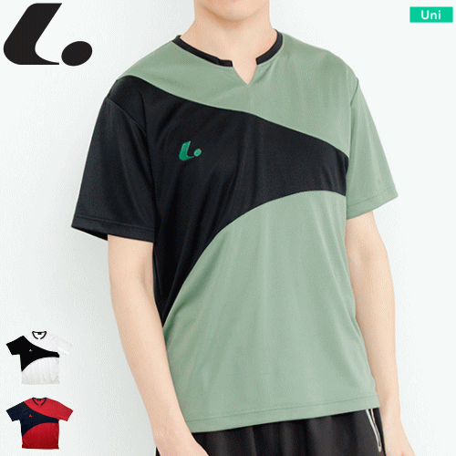 LUCENT ルーセント ゲームシャツ(襟なし) 半袖シャツ ユニホーム ソフトテニス ウェア ユニセックス 男..