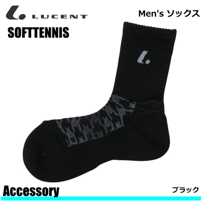 15%OFF☆LUCENT［ルーセント］ ソフトテニス ソックス 靴下[メンズ用:25～28cm]［ ...