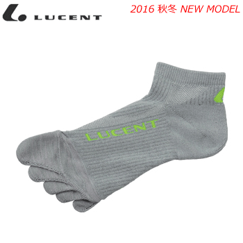 15%OFF☆LUCENT［ルーセント］ソフトテニス 5本指ソックス(ショート) 靴下[メンズ用:2 ...