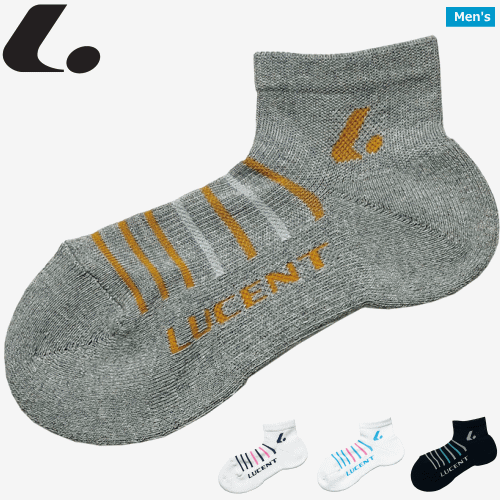LUCENT ルーセント ソックス（ショート） 靴下 ソフトテニス グッズ メンズ 男性用 25～2 ...