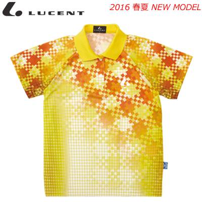 20%OFF☆LUCENT［ルーセント］ ソフトテニス ウェア ゲームシャツ・ユニホーム・半袖ポロシャツ［XLP4793］[レディース：女性用]【1枚までメール便OK】