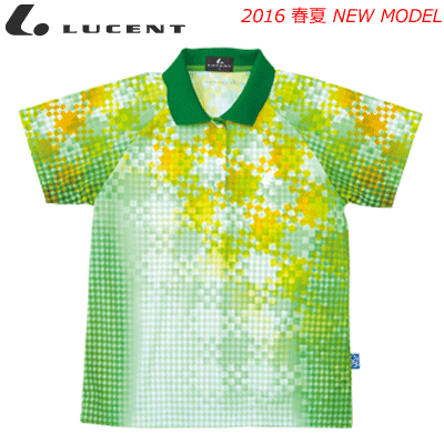 20%OFF☆LUCENT［ルーセント］ ソフトテニス ウェア ゲームシャツ・ユニホーム・半袖ポロシャツ［XLP479..