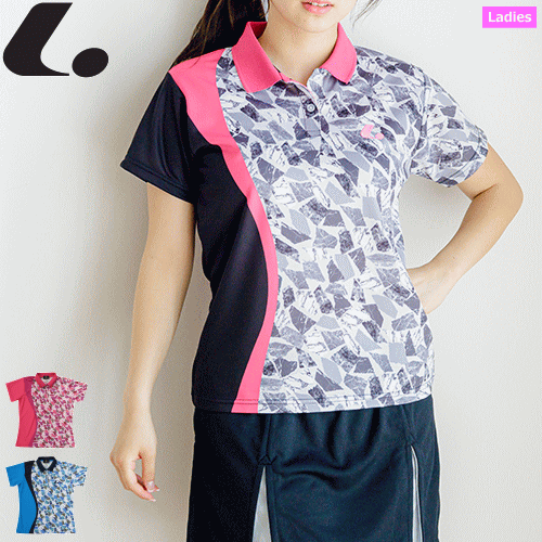 LUCENT ルーセント ソフトテニス ウェア ユニホーム ゲームシャツ 半袖ポロシャツ[レディース：女性用]【1枚までメール便OK】