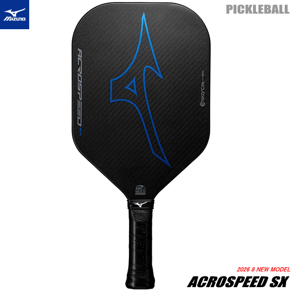 MIZUNO ミズノ ピックルボール ラケット パドル ACROSPEED SX アクロスピードSX 63GPB621