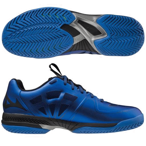 ★最大10%OFFクーポン配布中！7/26 1:59まで★送料無料 MIZUNO ミズノ ソフトテニスシューズ WAVE EXCEED WIDE 4 AC ウエーブ エクシード 4 ワイド AC [オールコート用：3E] [61GA2016］