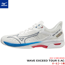 SALE 35 OFF MIZUNO ミズノ ソフトテニスシューズ WAVE EXCEED TOUR 5 AC ウエーブ エクシード オールコート用：2E 61GA2276 【返品 交換不可】