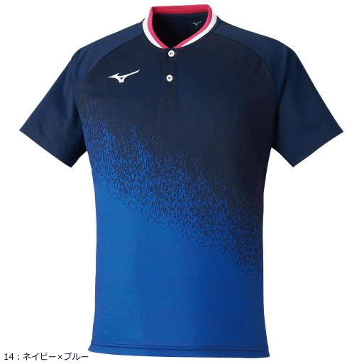 ★最大10%OFFクーポン配布中！7/26 1:59まで★MIZUNO ミズノ ソフトテニス ウェア ゲームシャツ 半袖シャツ ユニホーム [ユニセックス：男女兼用]［62JA0501］バドミントン【1枚までメール便OK】