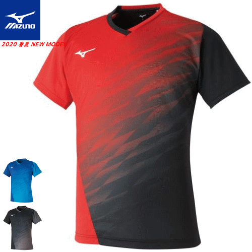 ★最大10%OFFクーポン配布中！7/26 1:59まで★35%OFF MIZUNO ミズノ ソフトテニス ウェア ゲームシャツ 半袖シャツ ユニホーム [ユニセックス：男女兼用]［72MA0020］バドミントン【1枚までメール便OK】【返品・交換不可】