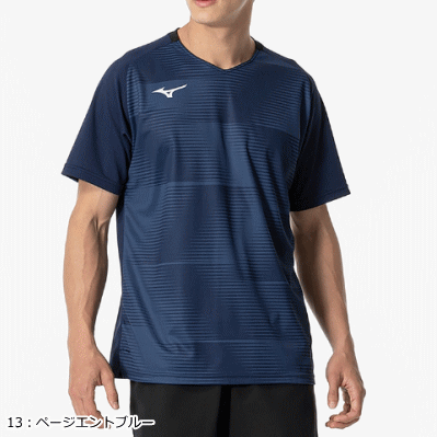 MIZUNO ミズノ ゲームシャツ 半袖シャツ ユニホーム ソフトテニス バドミントン ウェア [ユニセックス：男女兼用] 62JAB003【1枚までメール便OK】