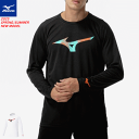 MIZUNO ミズノ プラクティスシャツ 長袖シャツ ロンティ ソフトテニス バドミントン ウェア 練習着 着替え 62JAC044【1枚までメール便OK】【2...