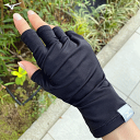 MIZUNO ミズノ 接触冷感 アイスタッチ UV 指ぬき グローブ C2JYA301【1点までメール便OK】