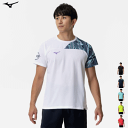 MIZUNO ミズノ 半袖Tシャツ 半袖シャツ Tシャツ トレーニングウェア スポーツウェア メンズ レディース 男性用 女性用 32JAC210【1枚までメー...