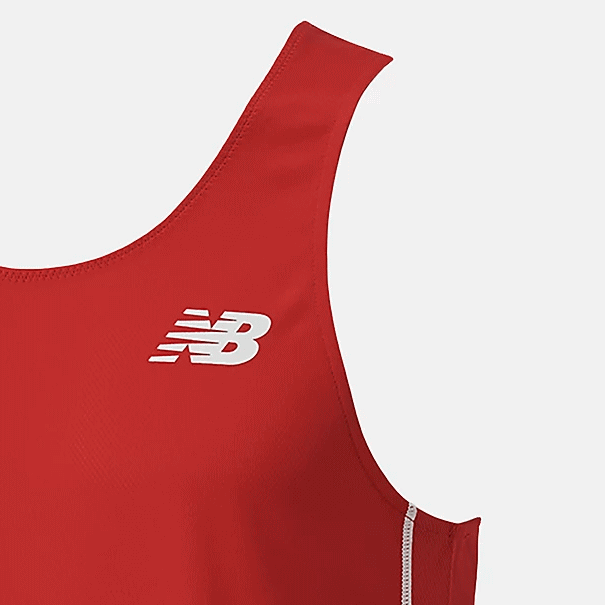 ソフトテニス館のnewbalance ニューバランス ランニングウェア ランニングシャツ 陸上ウェア レーシングシャツ メンズ 男性用 JMTR9052【1枚までメール便OK】｜アングル3