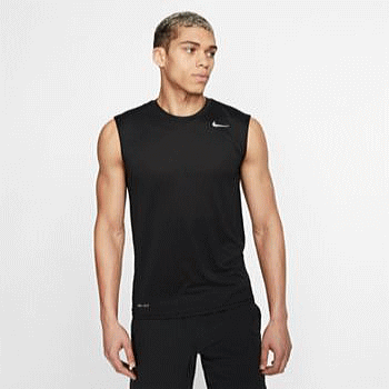 NIKE タンクトップ トレーニングウェア DRI-FIT レジェンド S/L Tシャツ 男性用 メンズ 718836 010【1枚までメール便OK】