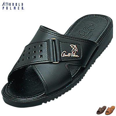 Rakuten - アーノルドパーマー サンダル Arnold Palmer メンズ 男性用 本革 日本製 AP6711