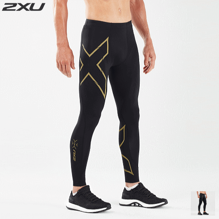 2XU ランニングタイツ ロングタイツ MCS ラン コンプレッション タイツ ツータイムズユー 男性用 メンズ MA5305B